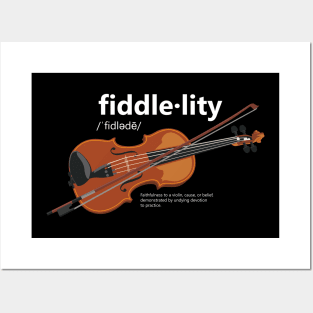 Fiddlelity Posters and Art